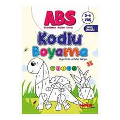 ABS Kodlu Boyama - Algoritmik ve Motor Gelişim 5 - 6 Yaş - Thumbnail