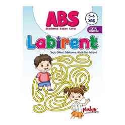 ABS Labirent - Seçici Dikkat Odaklanma Küçük Kas Gelişimi 5 - 6 Yaş - Thumbnail