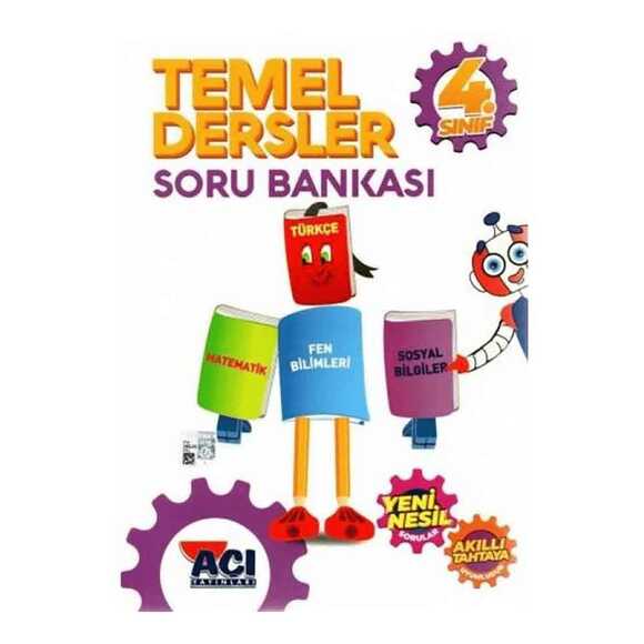 Açı 4. Sınıf Temel Dersler Soru Bankası