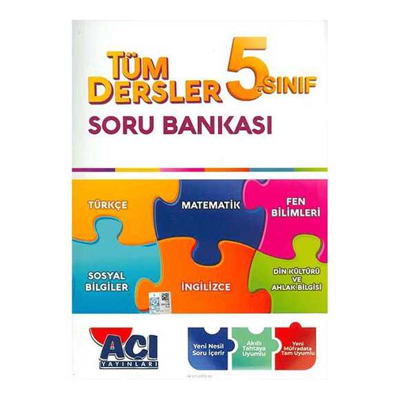 Açı Yayınları 5.Sınıf Tüm Dersler Soru Bankası