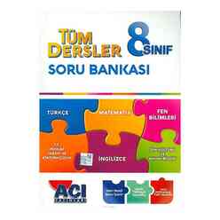 Açı Yayınları 8.Sınıf Tüm Dersler Soru Bankası - Thumbnail