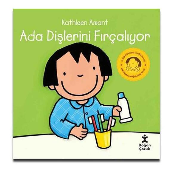 Ada Dişlerini Fırçalıyor