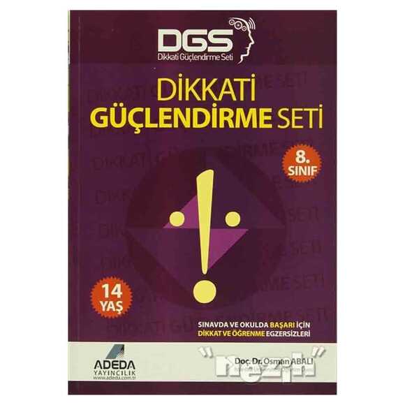 Adeda - DGS Dikkati Güçlendirme Seti 8. Sınıf - 14 Yaş