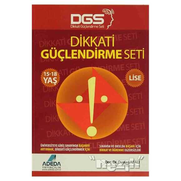 Adeda - DGS Dikkati Güçlendirme Seti Lise 15-18 Yaş