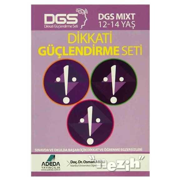 Adeda - DGS MIXT Dikkati Güçlendirme Seti 12-14 Yaş