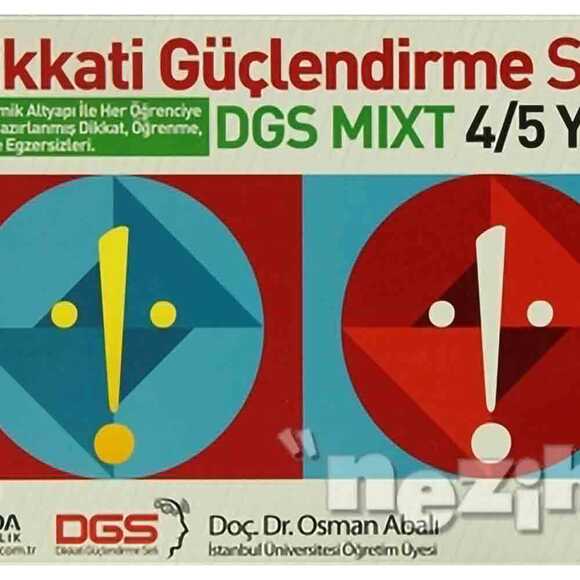 Adeda - DGS MIXT Dikkati Güçlendirme Seti 4-5 Yaş