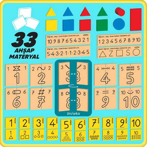 Adeda  Mat Mat Matematik Seti 6 Yaş 