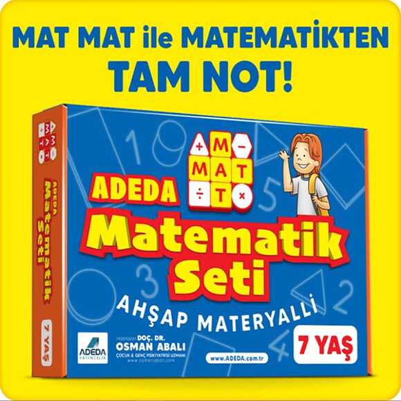 Adeda  Mat Mat Matematik Seti 7 Yaş 