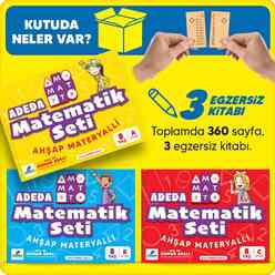 Adeda  Mat Mat Matematik Seti 8 Yaş - Thumbnail