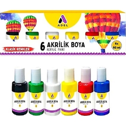 Adel Akrilik Boya 60x6 Klasik Renk - Thumbnail
