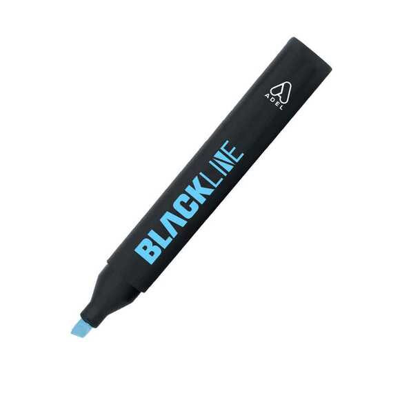 Adel Blackline Fosforlu Kalem Pastel Mavi 2201000133000