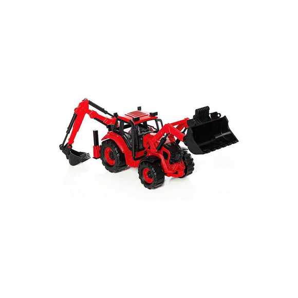 Adel Farm City Kazıcı Yükleyici Kırmızı 000590