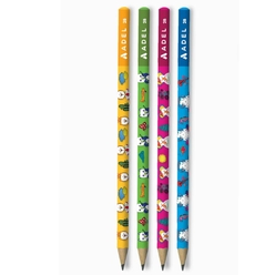 Adel - Adel Kurşun Kalem 2B Silgisiz Renkli Masallar 2061000007