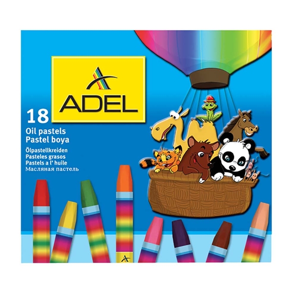 Adel Pastel Boya 18 Renk