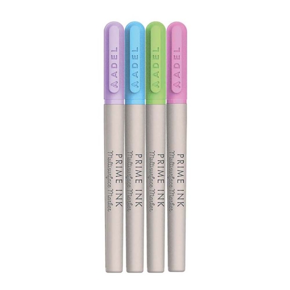 Adel Prime Ink Multisurface 4’Lü Marker Pastel