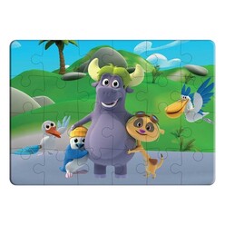 Adel Trt Çocuk Puzzle K. Pengu Dev Puzzle 514 - Thumbnail
