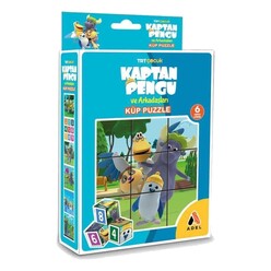 Adel TRT - Adel Trt Çocuk Puzzle K.Pengu Küp 527