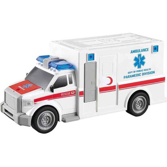 Adeland Nitro Speed 1:20 Polis Ambulans Beyaz 000406