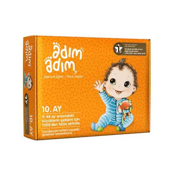 Adım Adım Bebek Eğitim Seti 10. Ay