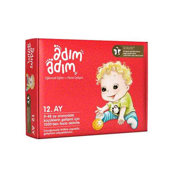 Adım Adım Bebek Eğitim Seti 12. Ay