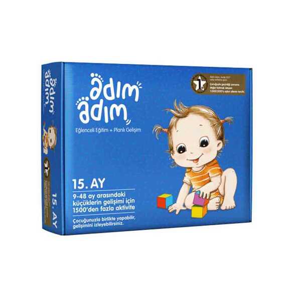 Adım Adım Bebek Eğitim Seti 15. Ay