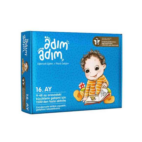 Adım Adım Bebek Eğitim Seti 16. Ay