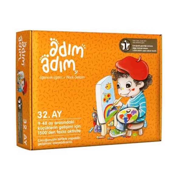 Adım Adım Bebek Eğitim Seti 32. Ay