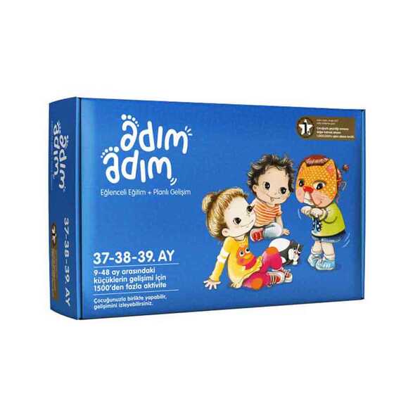 Adım Adım Bebek Eğitim Seti 37-38-39. Ay