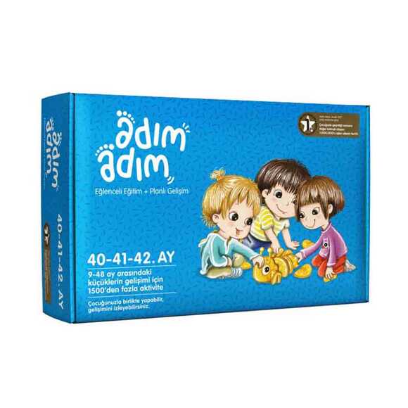 Adım Adım Bebek Eğitim Seti 40-41-42. Ay