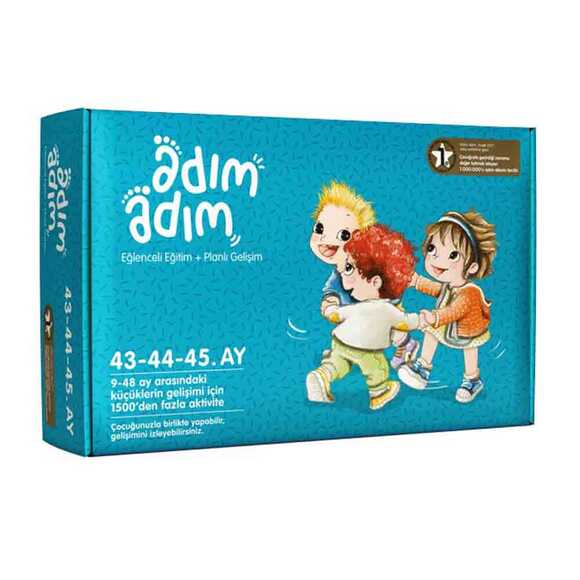 Adım Adım Bebek Eğitim Seti 43-44-45. Ay