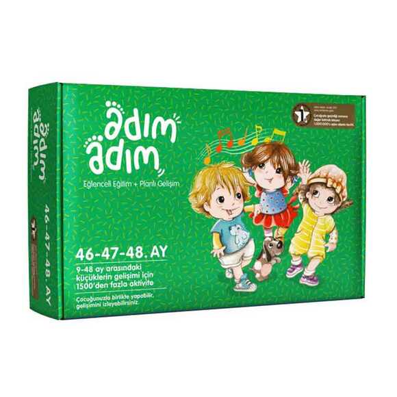 Adım Adım Bebek Eğitim Seti 46-47-48. Ay