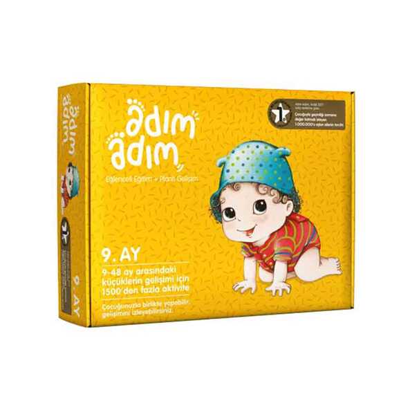 Adım Adım Bebek Eğitim Seti 9. Ay