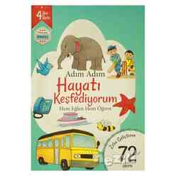 Revzen - Adım Adım Hayatı Keşfediyorum 4 Yaş - Zeka Geliştiren 72 Soru