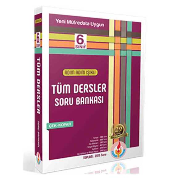 Adım Adım Işıklı 6. Sınıf Tüm Dersler Soru Bankası