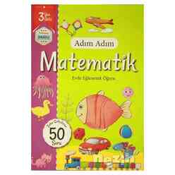 Revzen - Adım Adım Matematik 3 Yaş - Zeka Geliştiren 50 Soru