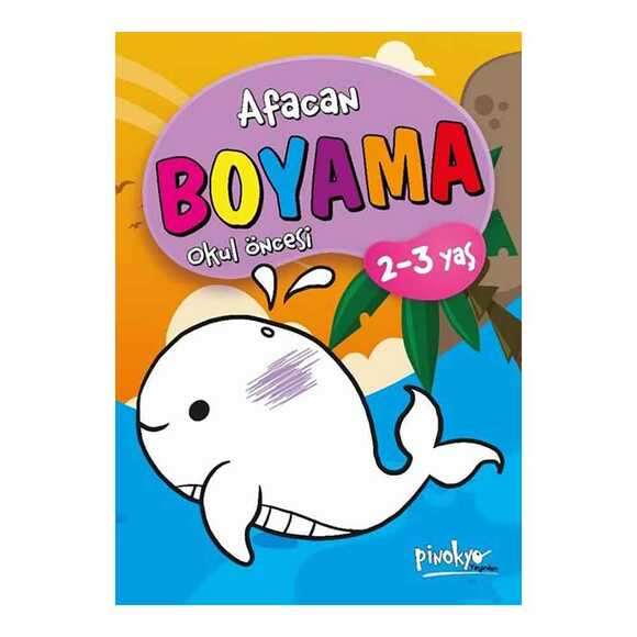 Afacan Boyama Kitabı - Okul Öncesi 2 - 3 Yaş