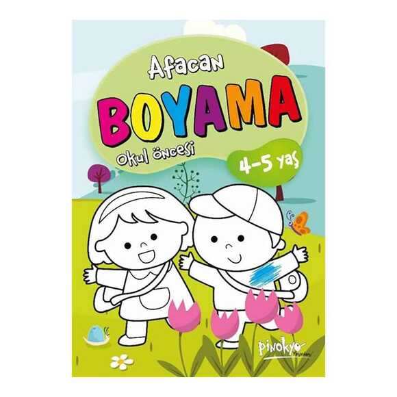 Afacan Boyama Kitabı - Okul Öncesi 4 - 5 Yaş