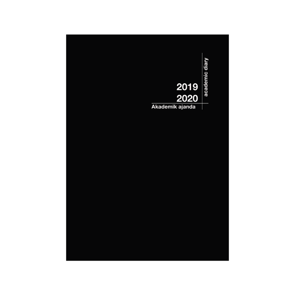 Akademi Çocuk 2020-2021 Akademik Ajanda 21x29cm Siyah