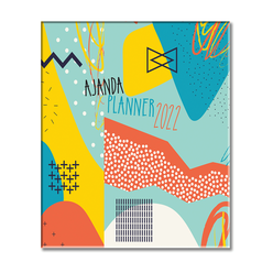 Akademi Çocuk - Akademi Çocuk 2022 Haftalık Ajanda COLORS  16x21 cm