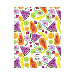 Larus - Akademi Çocuk 2023 Haftalık Ajanda Fruits 16X21Cm
