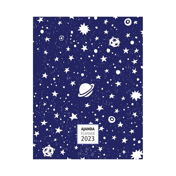 Akademi Çocuk 2023 Haftalık Ajanda Sky 16X21Cm