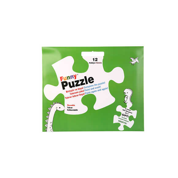 Akademi Çocuk 3120 Funny Puzzle Dinazor Çağı 