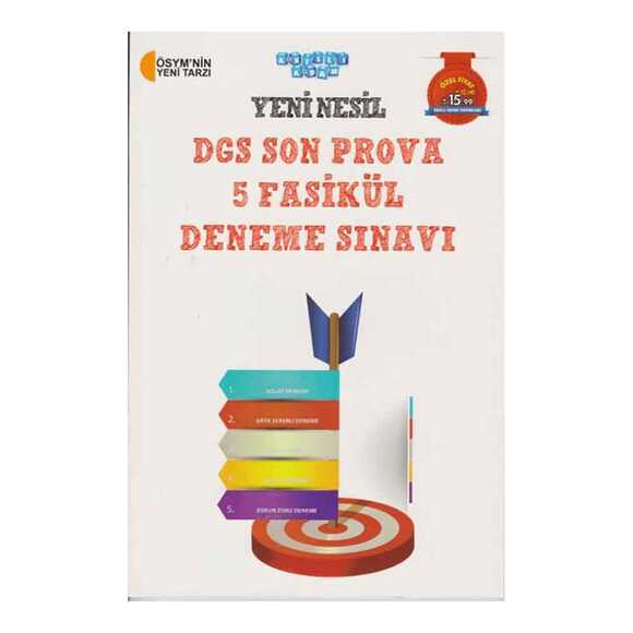 Akıllı Adam DGS Son Prova 5 Fasikül Deneme Sınavı