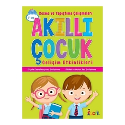 Akıllı Çocuk Kesme Ve Yapıştırma Çalışmaları - Thumbnail