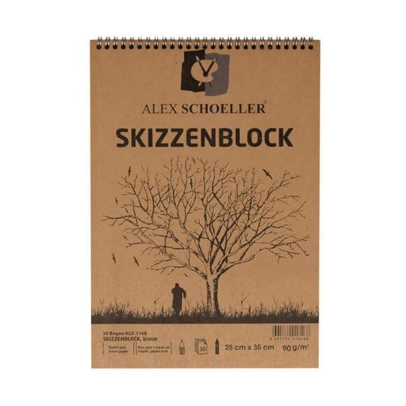 Alex Kraft Blok Spiralli 25X35 30’Lu ALX-1168