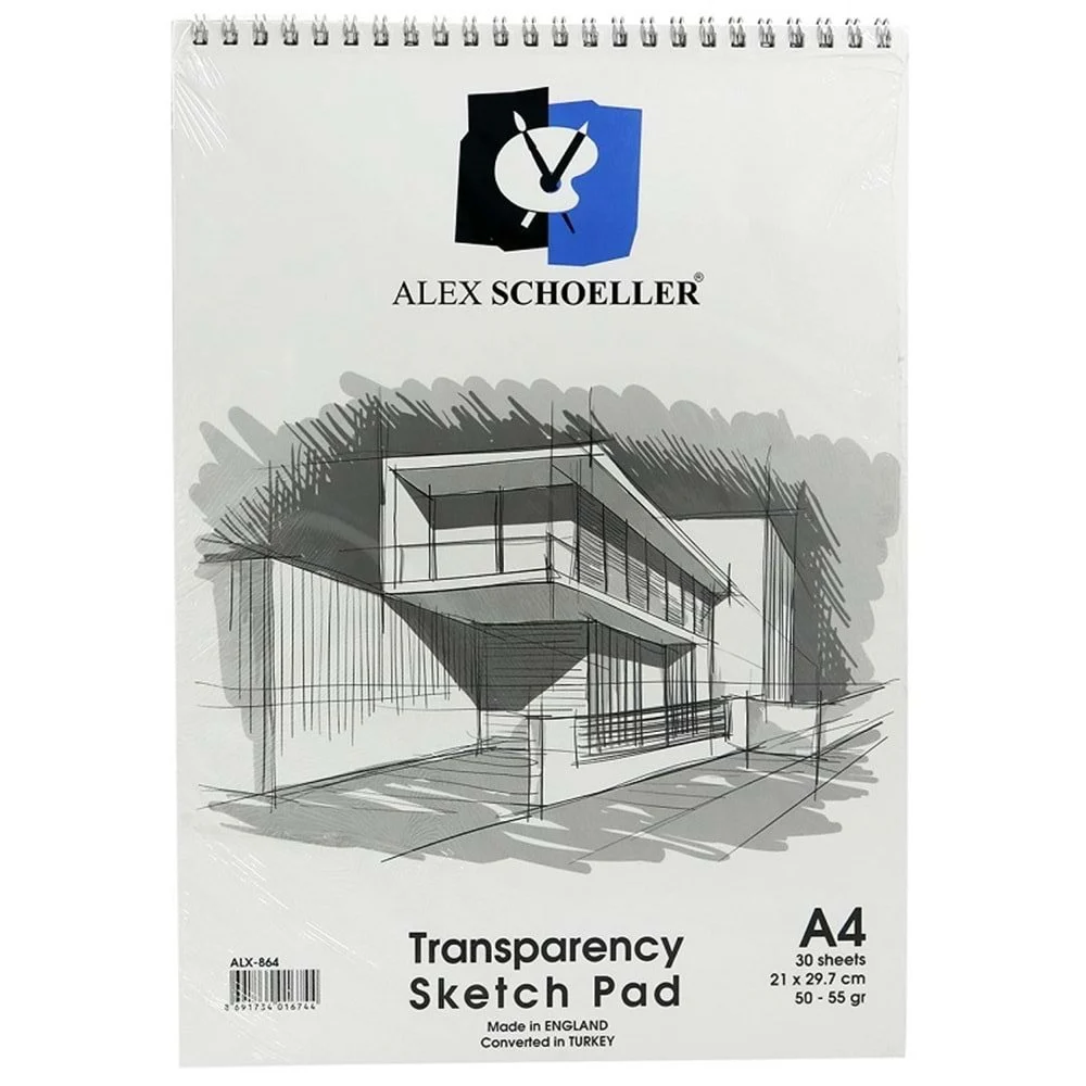Alex Schoeller Eskiz Aydınger Blok 50/55 gr A4 30’lu Alx-864 - Thumbnail