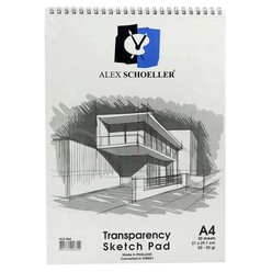 Alex Schoeller Eskiz Aydınger Blok 50/55 gr A4 30’lu Alx-864 - Thumbnail