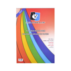 Alex Schoellers - Alex Schoeller Fon Blok 50x70 6 Renk 120 Gr. 30 Sayfa