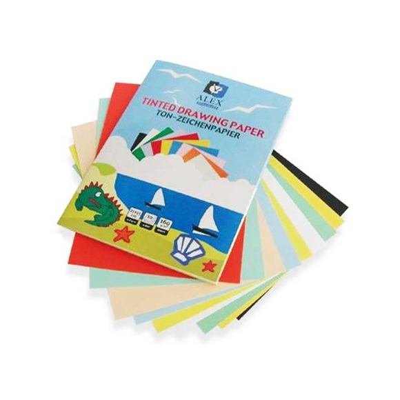 Alex Schoeller Fon Kartonu 10 Renk 25x35 cm