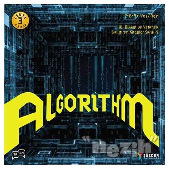 Algorithm - IQ Dikkat ve Yetenek Geliştiren Kitaplar Serisi 9 (Level 3) (7-8-9 Yaş)